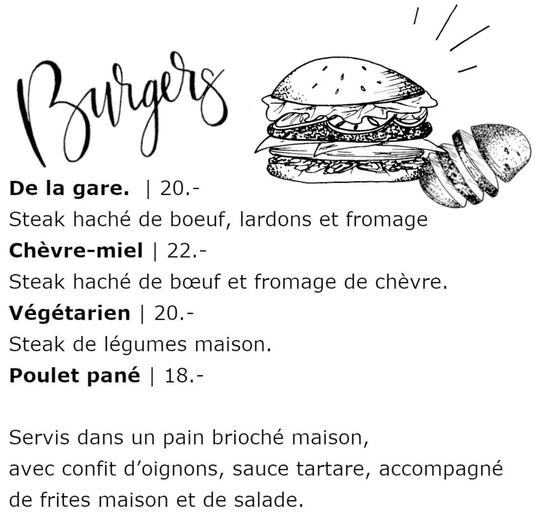 Tx et illustration burger